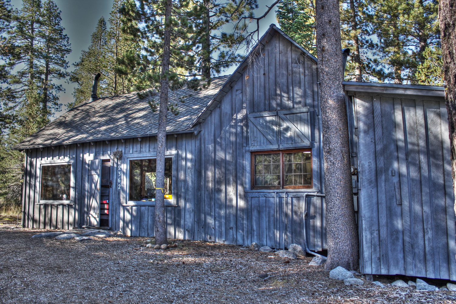 Brink-Kennedy Cabin - Road-Facing Side